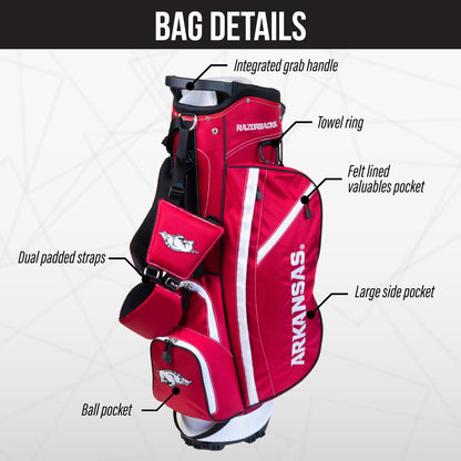 Arkansas Razorbacks Fairway Stand Bag - Image 3 - Club Rehab