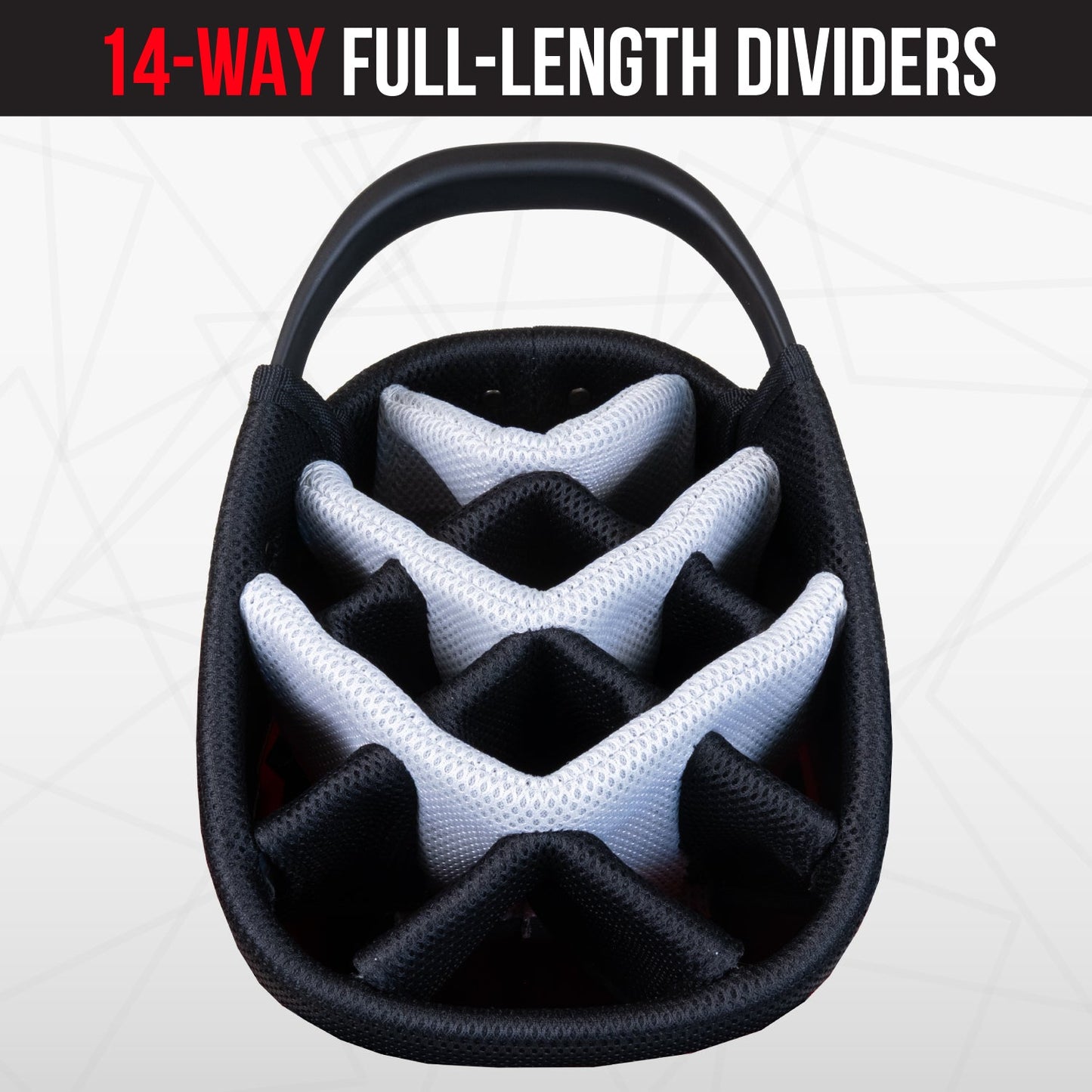 Arkansas Razorbacks Fairway Stand Bag - Image 6 - Club Rehab