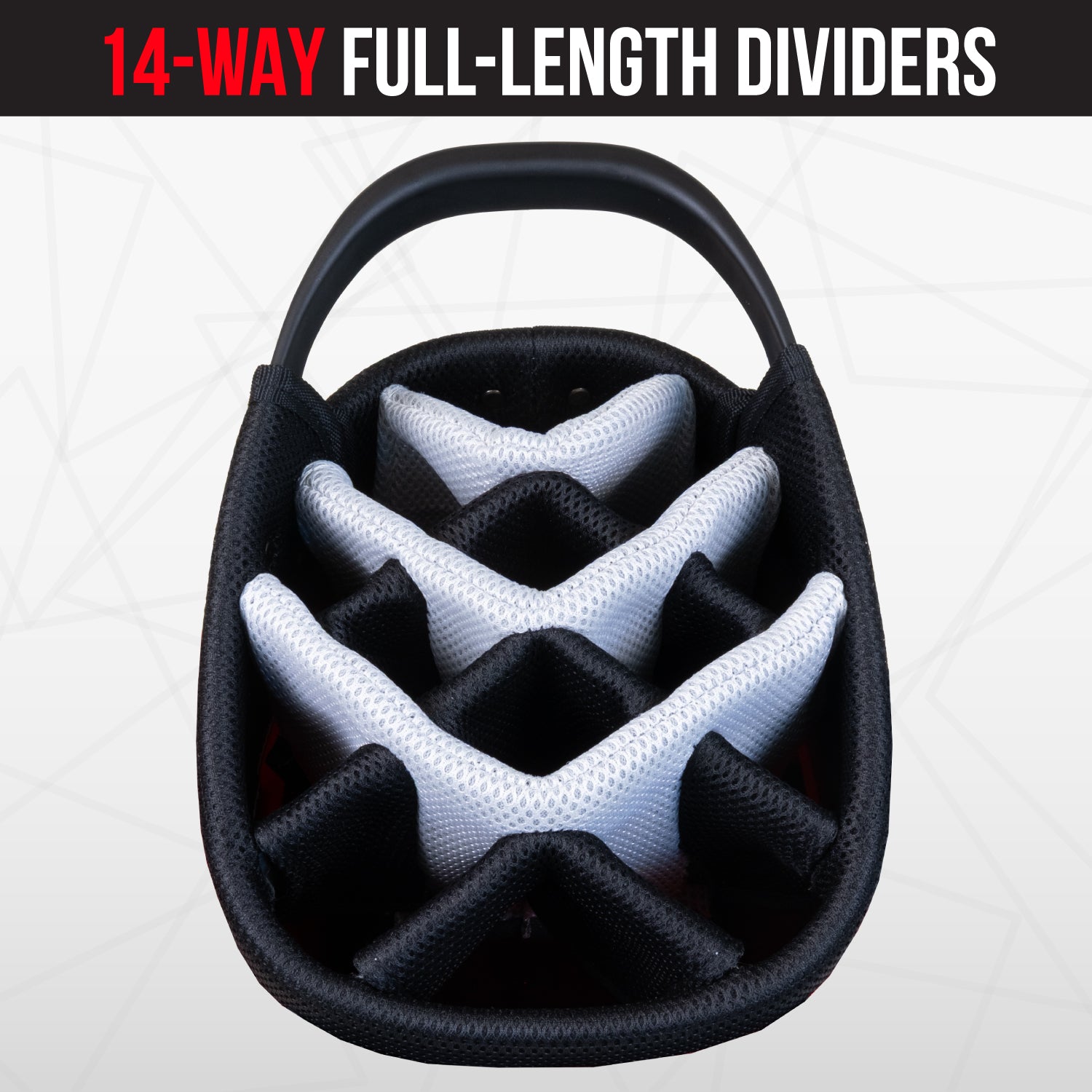 Arkansas Razorbacks Fairway Stand Bag - Image 6 - Club Rehab