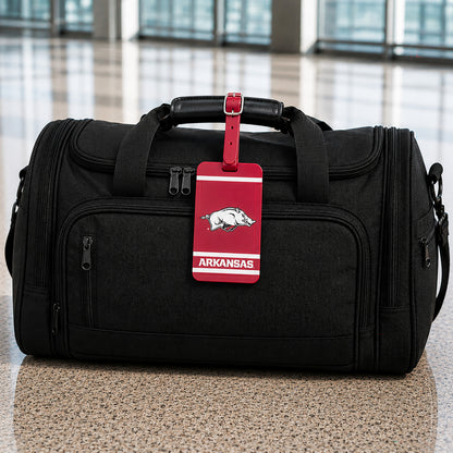 Arkansas Razorbacks plastic golf bag tag by Team Golf, product photo 5