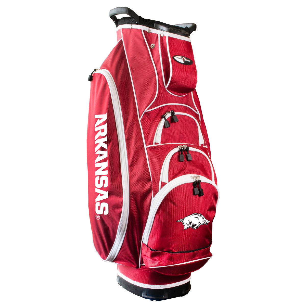 Arkansas Albatross golf cart bag in Dark Red
