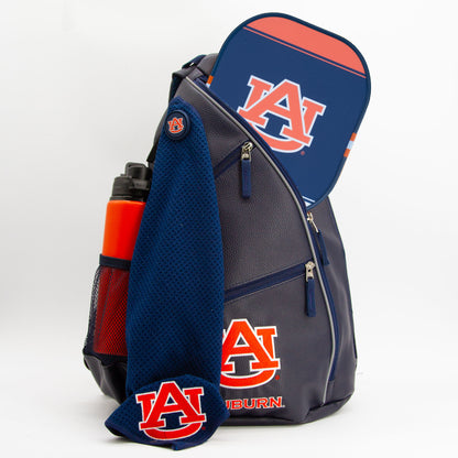 Auburn Tigers PU leather backpack by Team Golf, view 5