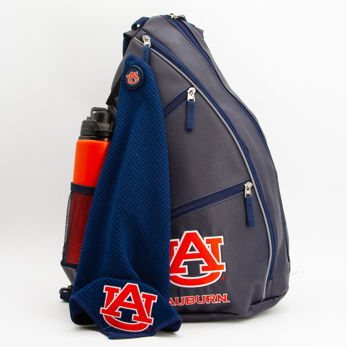 Auburn Tigers PU leather backpack by Team Golf, view 8