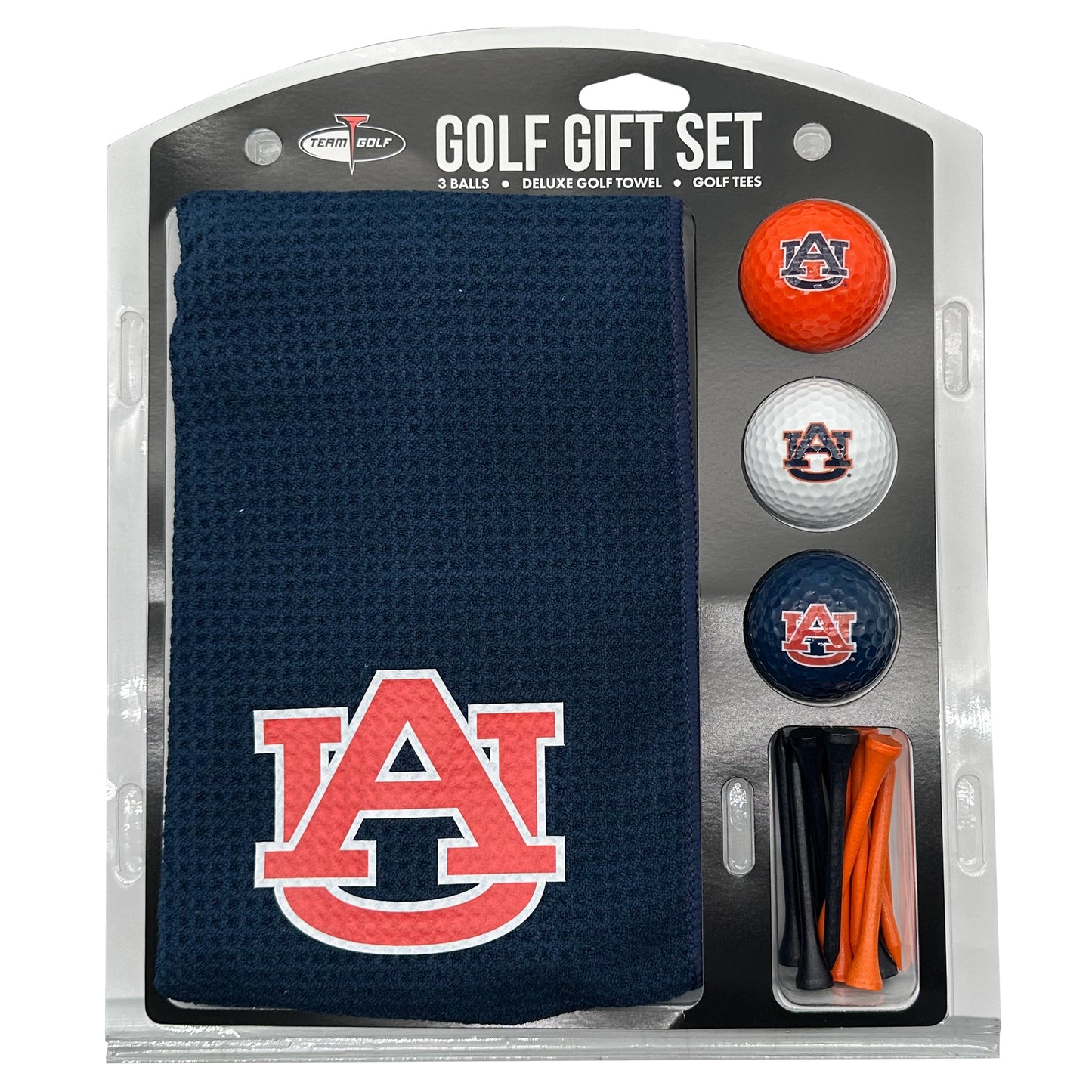 Auburn Tigers Microfiber Towel Golf Gift Set - Club Rehab