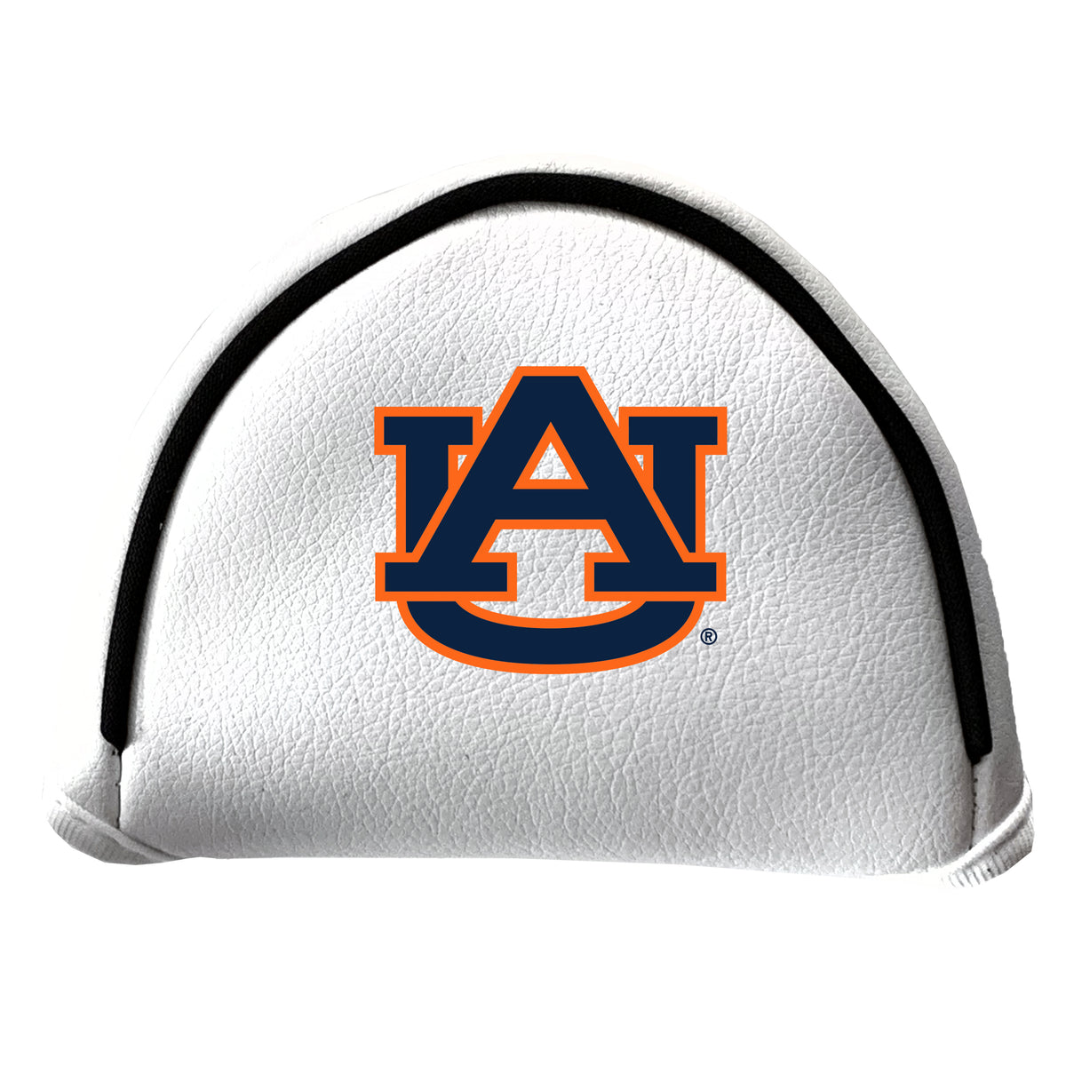 Auburn Tigers Vintage White Printed Mallet Putter Headcover