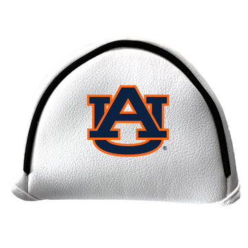Auburn Tigers Vintage weißes bedrucktes Mallet-Putter-Headcover