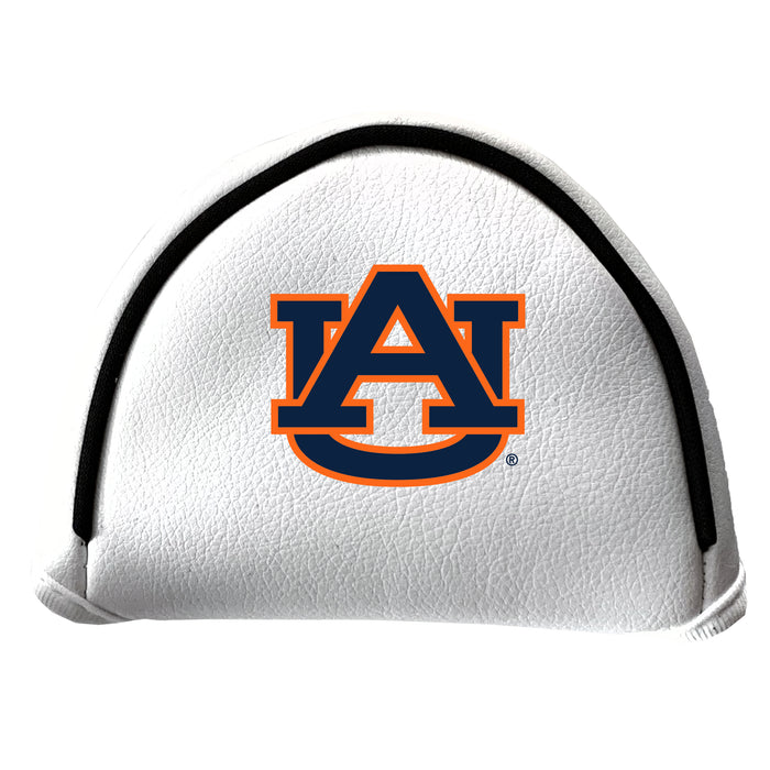 Auburn Tigers Vintage White Printed Mallet Putter Headcover