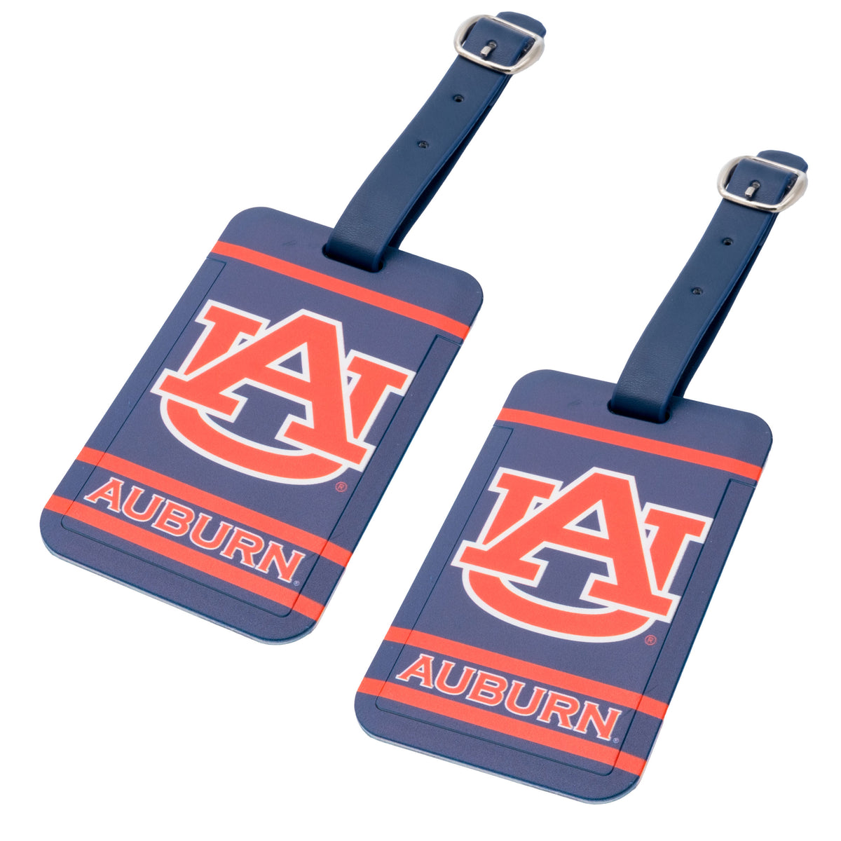 Auburn Tigers plastic golf bag tag by Team Golf, product photo 4