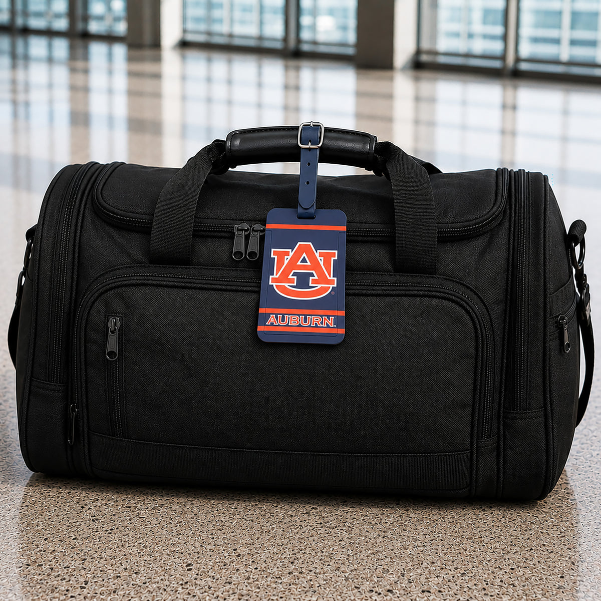 Auburn Tigers plastic golf bag tag by Team Golf, product photo 5