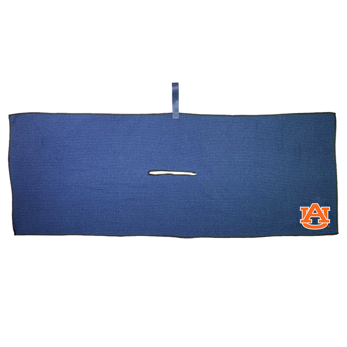 Auburn Tigers 16 x 40 microfiber golf towel with team logo