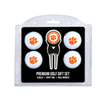 Clemson Tigers 4-Ball Golf-Geschenkset