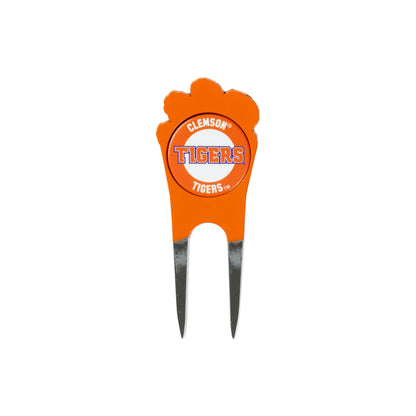 Clemson Tigers Custom Shaped Divot Tool - Image 2 - Club Rehab