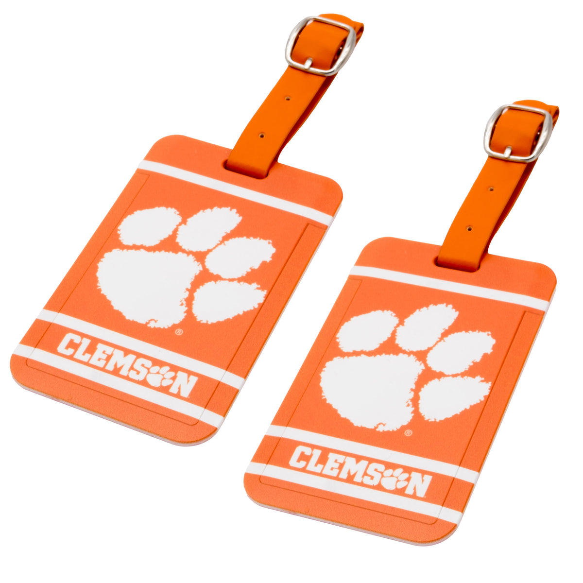 Clemson Tigers plastic golf bag tag by Team Golf, product photo 4