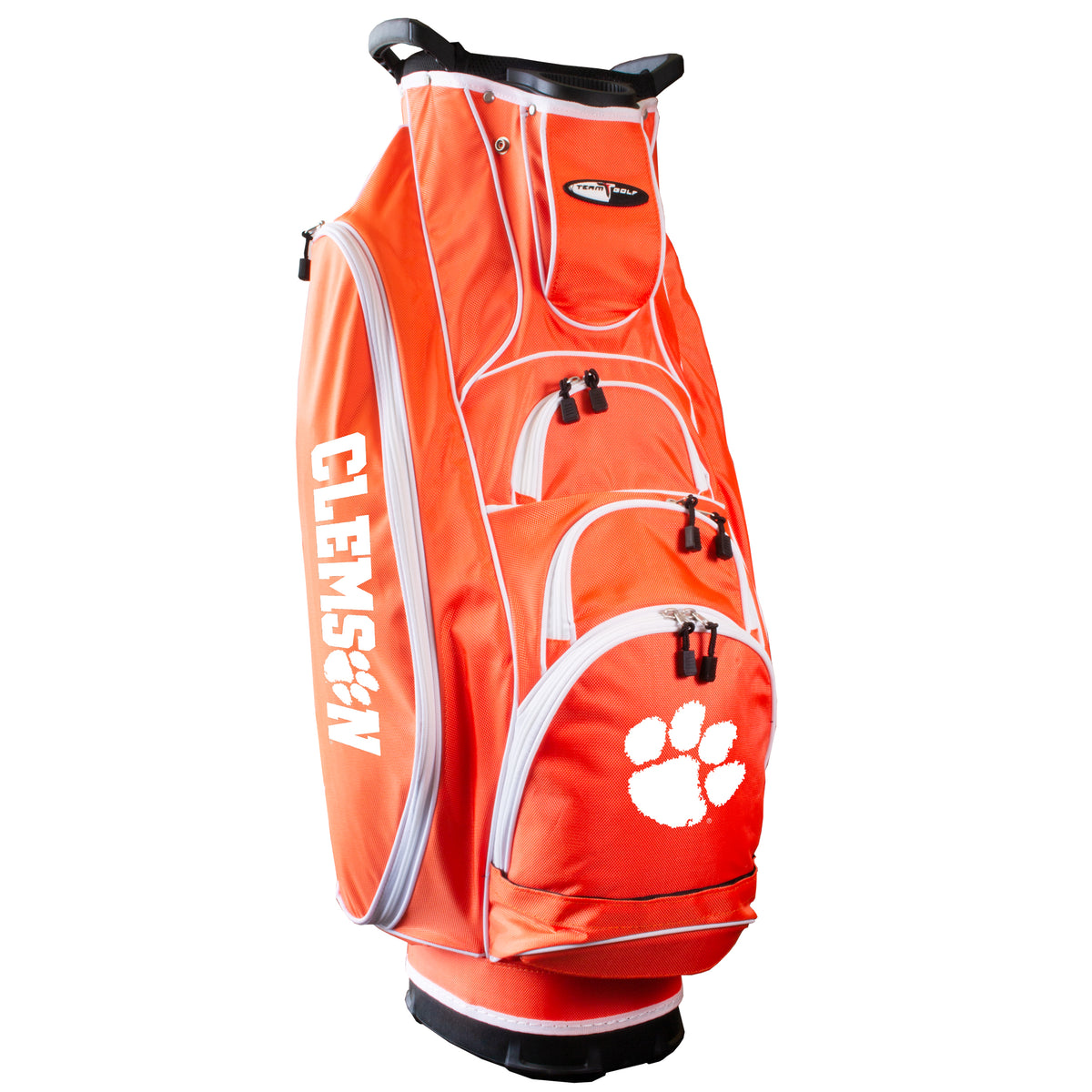 Clemson Albatross golf cart bag in Orange