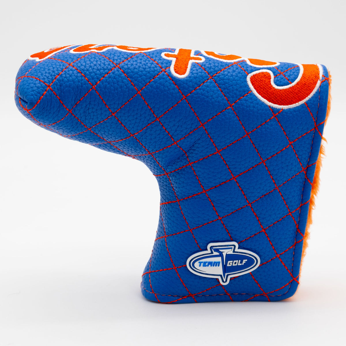 Florida Gators Solid Quilted Blade Putter Cover, back view