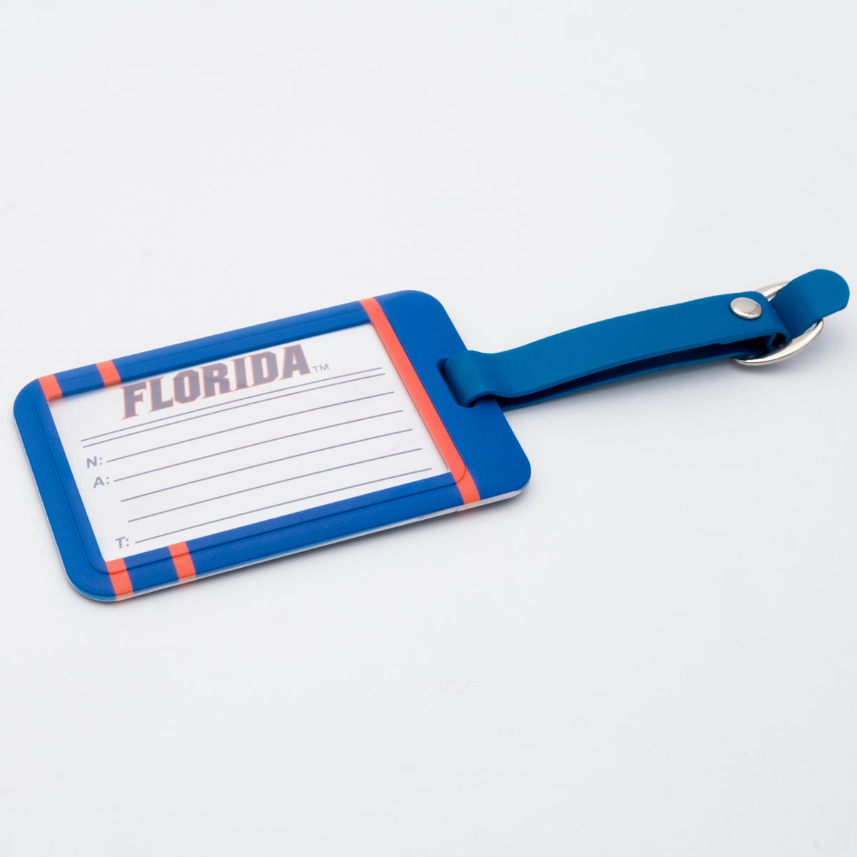 Florida Gators plastic golf bag tag by Team Golf, product photo 2