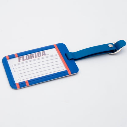 Florida Gators plastic golf bag tag by Team Golf, product photo 2