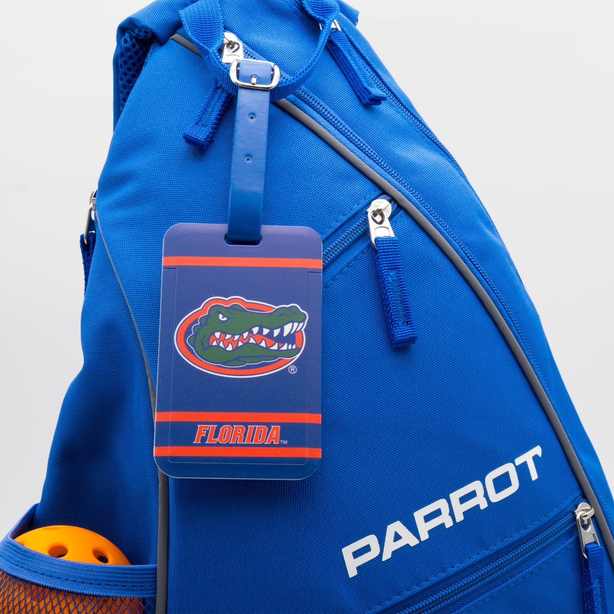 Florida Gators plastic golf bag tag by Team Golf, product photo 3