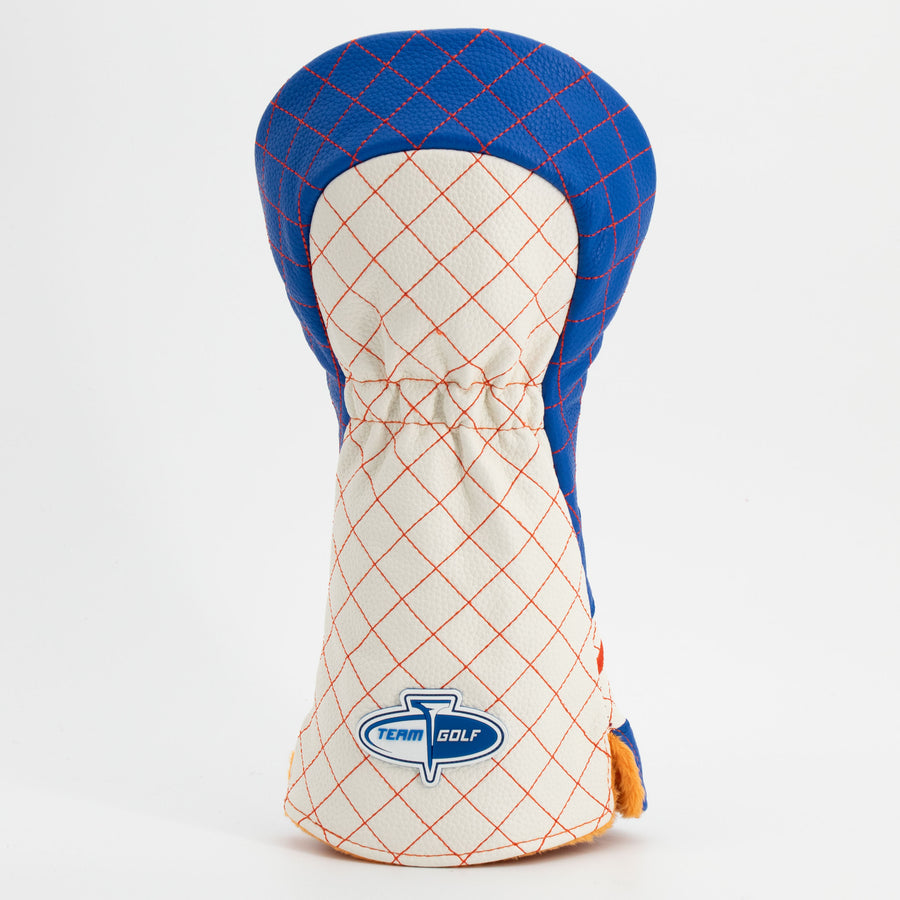 Florida Gators striped quilted driver cover, back view