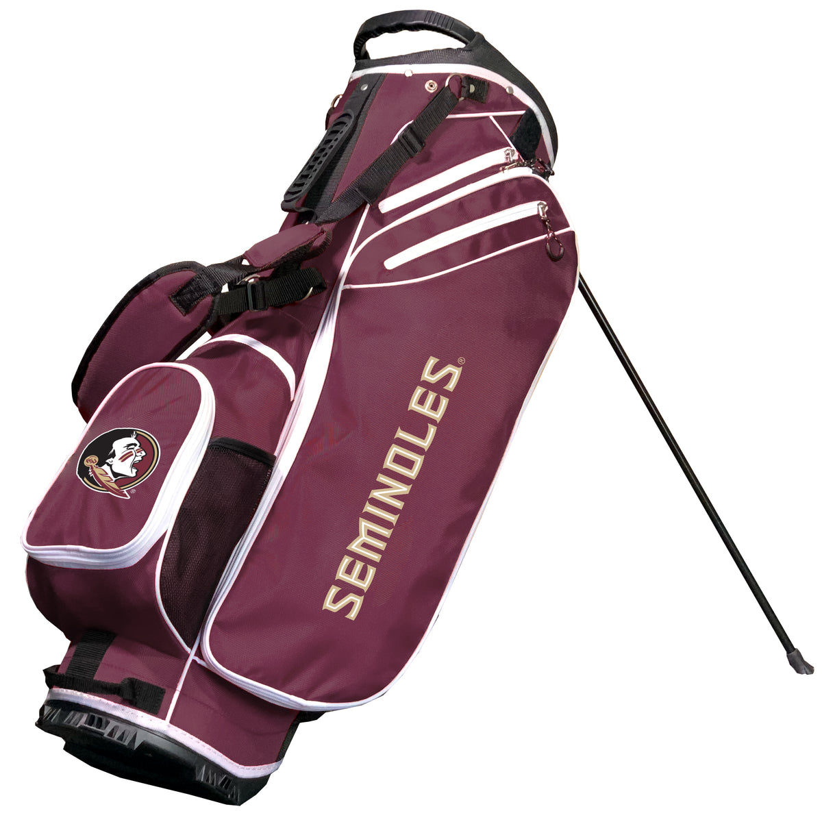 Florida State Seminoles Birdie stand golf bag, Maroon color