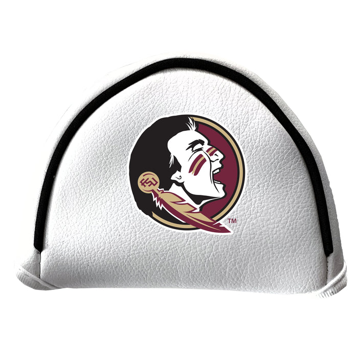 Florida State Seminoles Vintage White Printed Mallet Putter Headcover