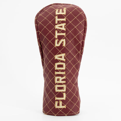 Florida State Seminoles Solid Quilted Fairway Headcover, front view