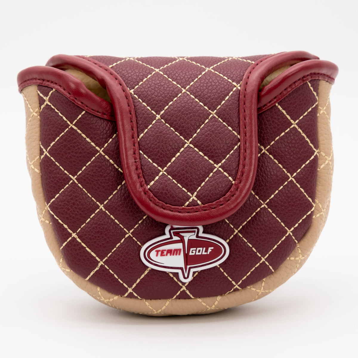 Florida State Seminoles Solid Quilted Mallet Putter Cover, back view