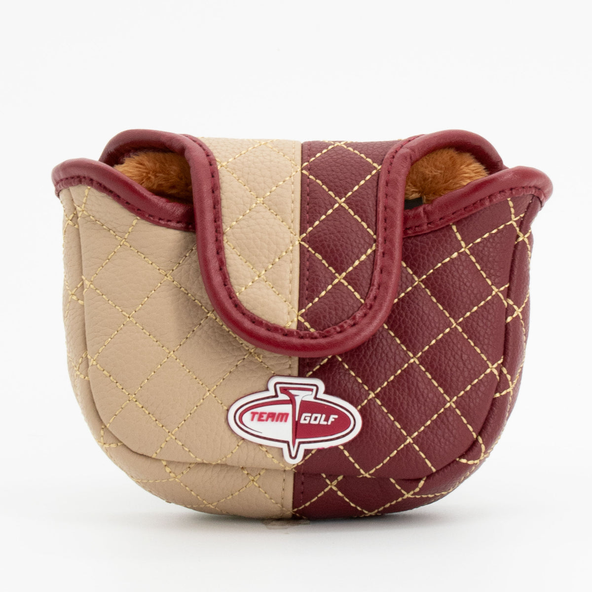 Florida State Seminoles Split Quilted Mallet Putter Cover, back view