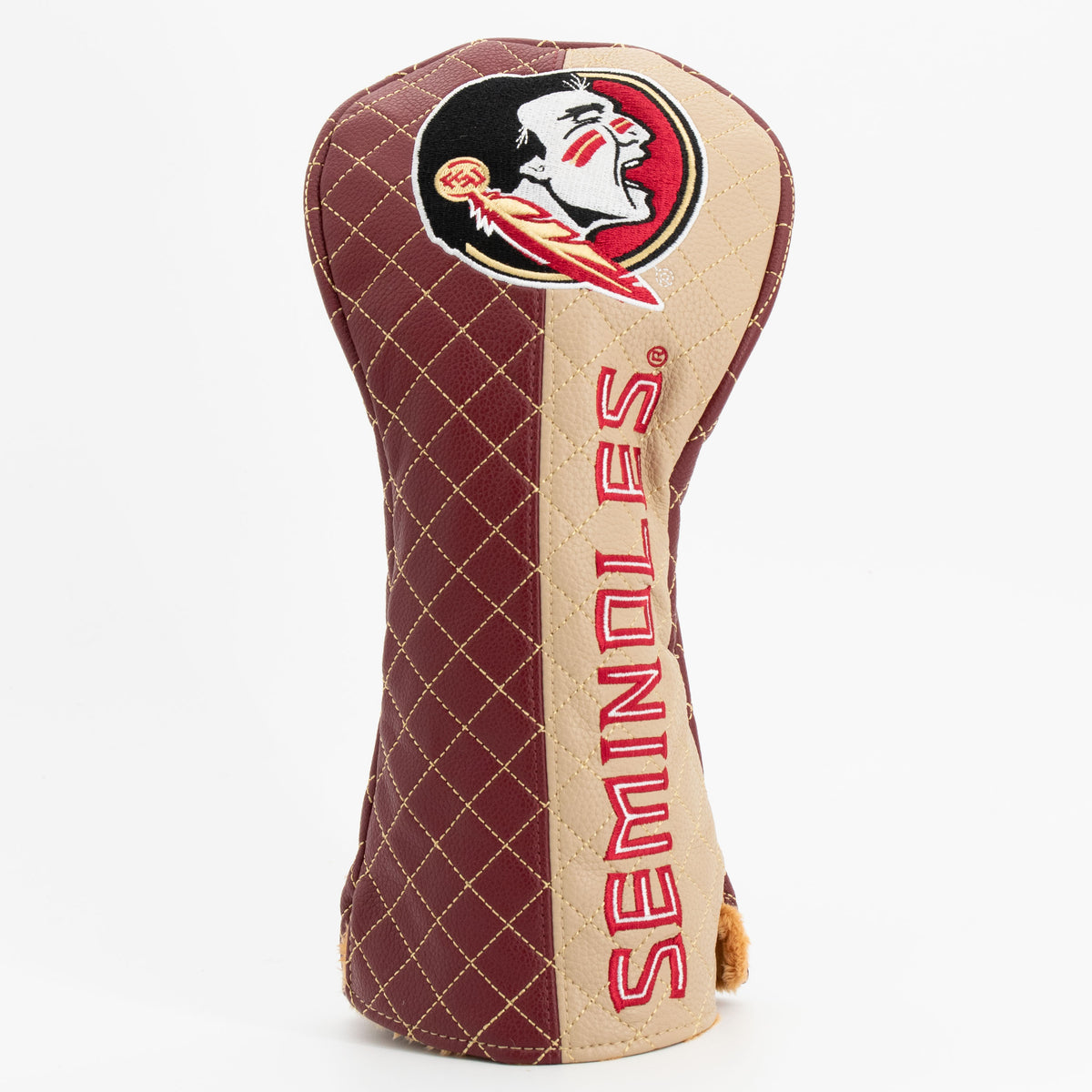 Florida State Seminoles Split Quilted Driver Headcover, front view