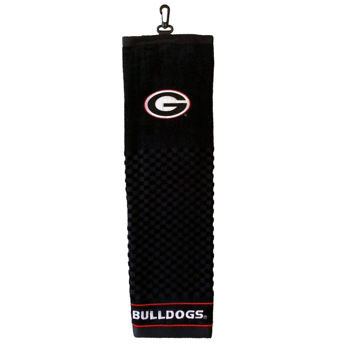 Georgia Bulldogs embroidered golf towel