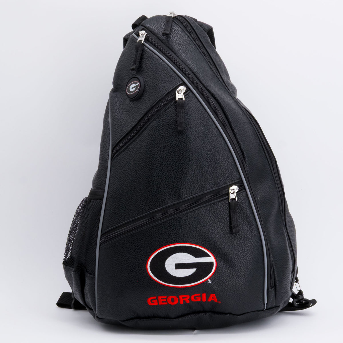 Georgia Bulldogs PU leather backpack by Team Golf, view 1