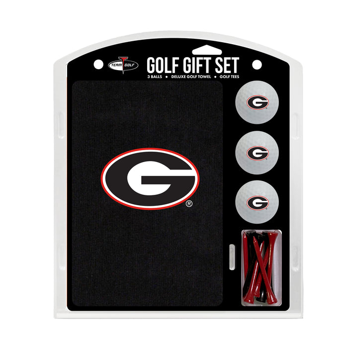 Georgia Bulldogs Embroidered Towel Golf Gift Set