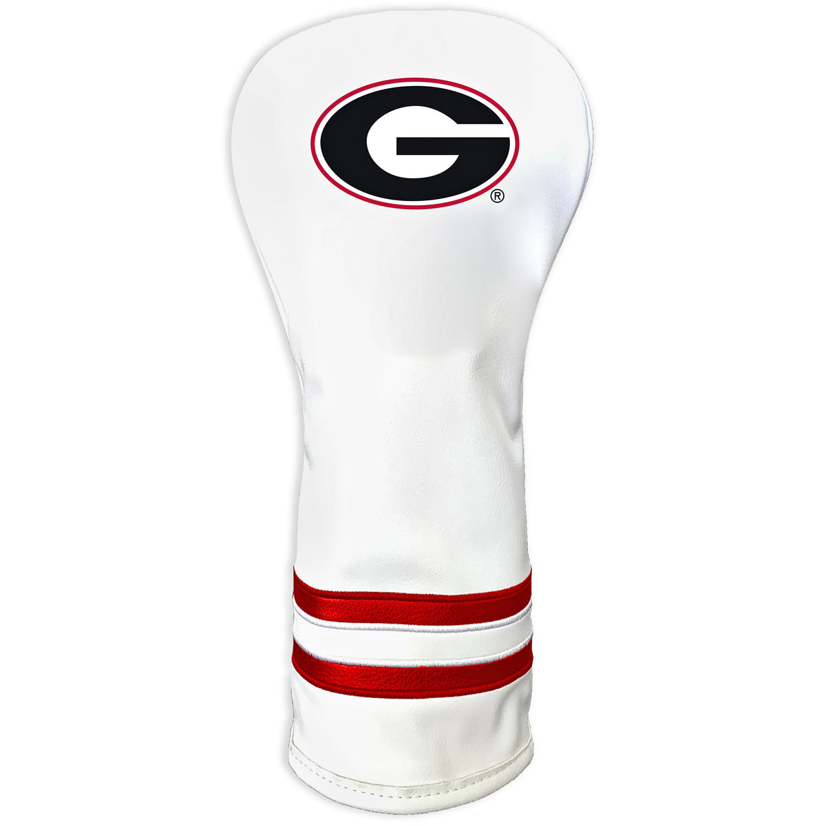 Georgia Bulldogs Vintage White Printed Fairway Headcover - golf headcover product images