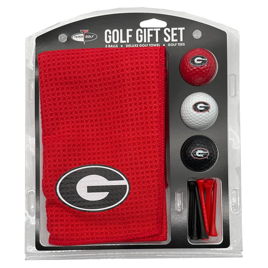 Georgia Bulldogs Microfiber Towel Golf Gift Set - Club Rehab
