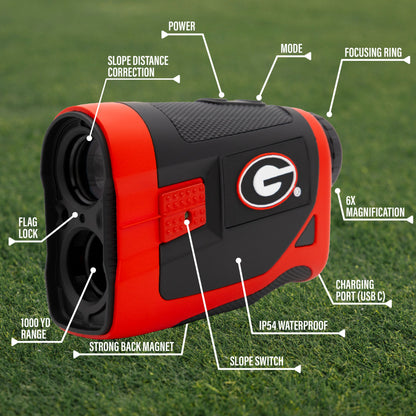 Georgia Bulldogs Foresight golf rangefinder by Team Golf, view 6