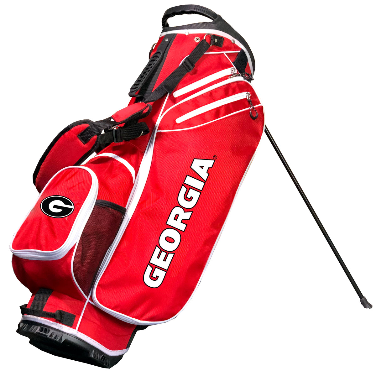 Georgia Bulldogs Birdie stand golf bag, Red color