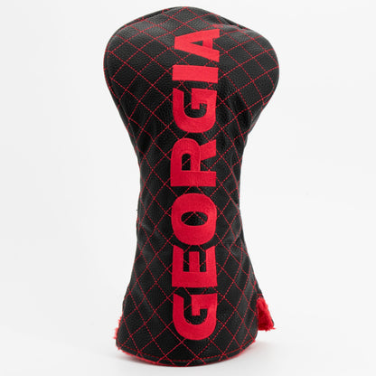 Georgia Bulldogs Solid Quilted Driver Headcover, front view