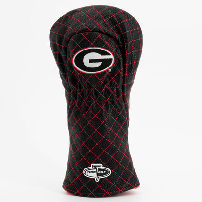 Georgia Bulldogs Solid Quilted Fairway Headcover, back view