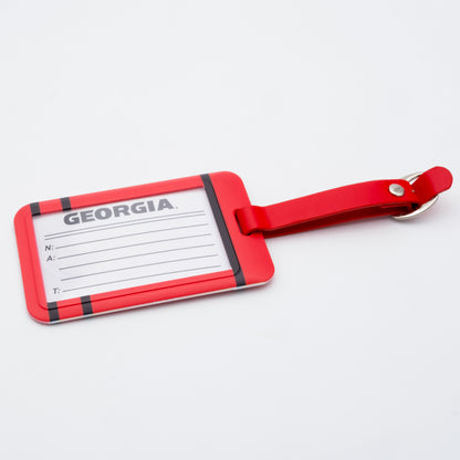 Georgia Bulldogs plastic golf bag tag by Team Golf, product photo 2