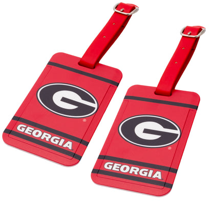 Georgia Bulldogs plastic golf bag tag by Team Golf, product photo 4