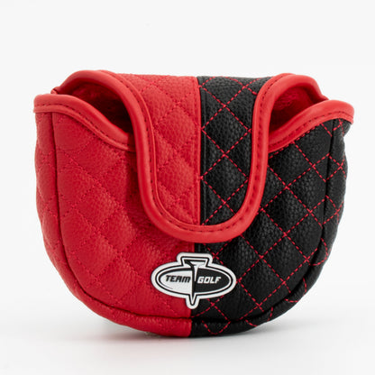Georgia Bulldogs Split Quilted Mallet Putter Cover, back view
