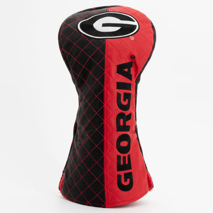 Georgia Bulldogs Split Quilted Driver Headcover, front view