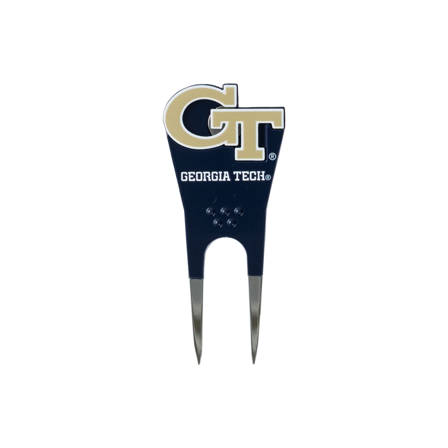 Georgia Tech Yellow Jackets Custom Shaped Divot Tool - Image 1 - Club Rehab