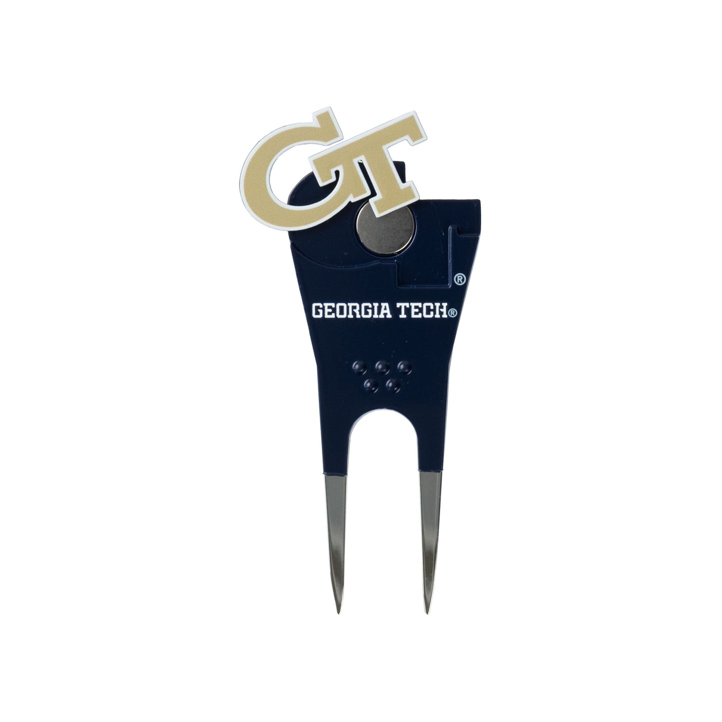 Georgia Tech Yellow Jackets Custom Shaped Divot Tool - Image 3 - Club Rehab