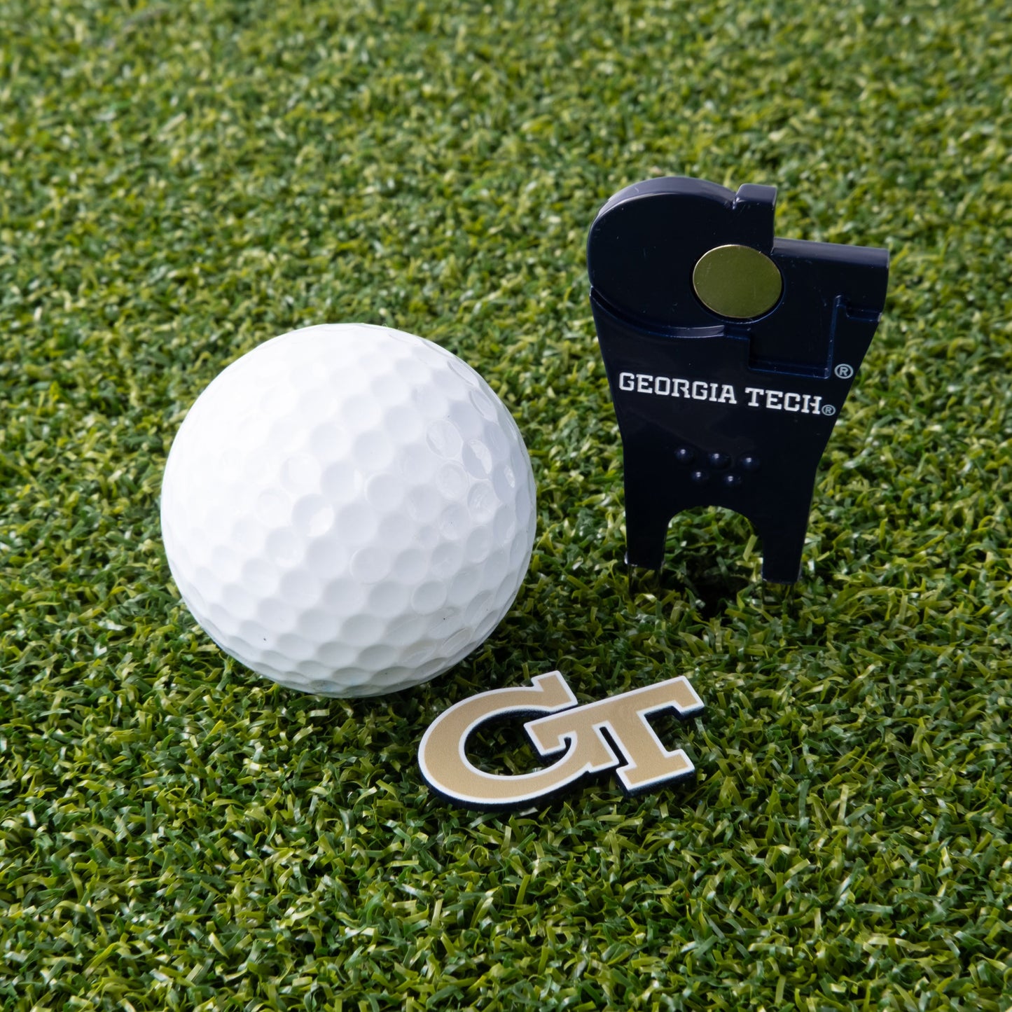 Georgia Tech Yellow Jackets Custom Shaped Divot Tool - Image 5 - Club Rehab