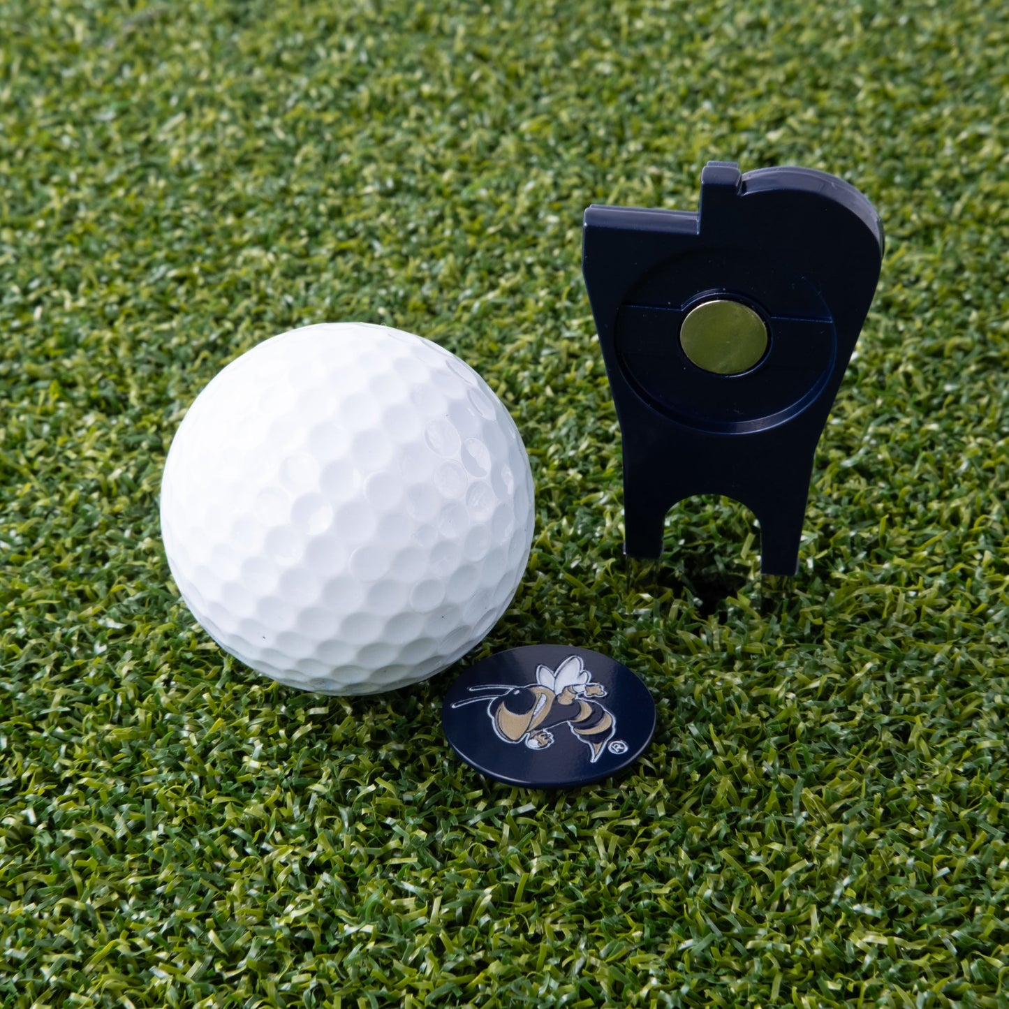 Georgia Tech Yellow Jackets Custom Shaped Divot Tool - Image 6 - Club Rehab