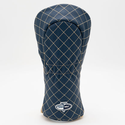 Georgia Tech Yellow Jackets Split Quilted Fairway Headcover, back view