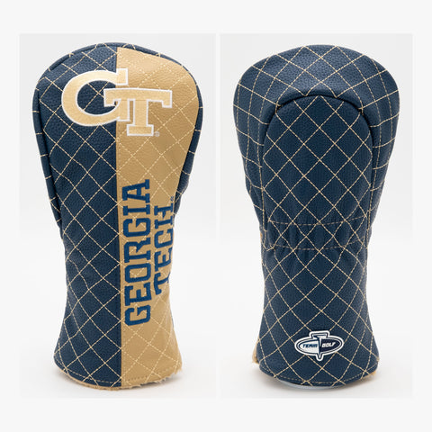 Georgia Tech Yellow Jackets Split Quilted Fairway Headcover