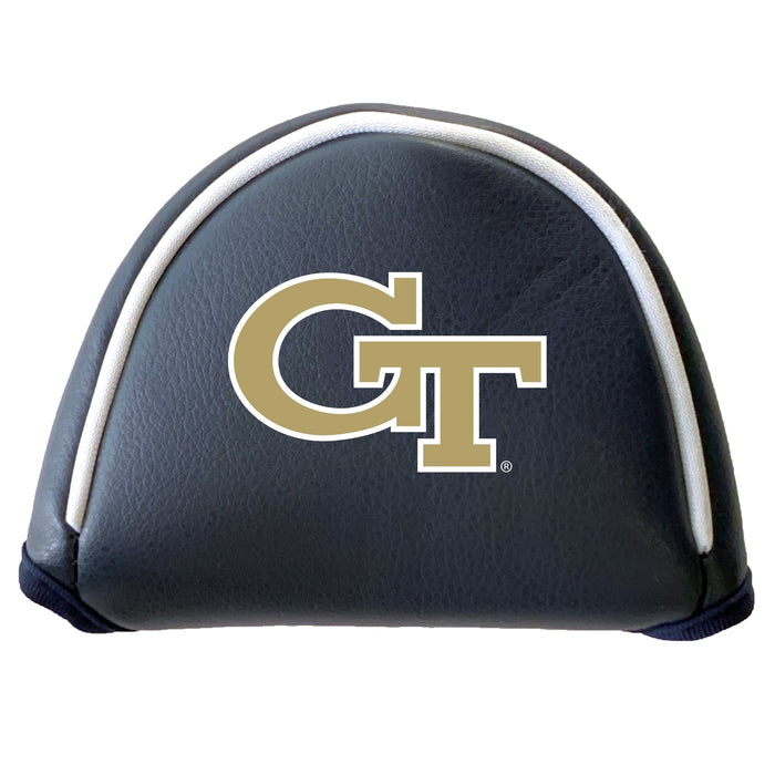 Georgia Tech Yellow Jackets Vintage Color Printed Mallet Putter Headcover