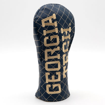 Georgia Tech Yellow Jackets Solid Quilted Fairway Headcover - golf headcover product images